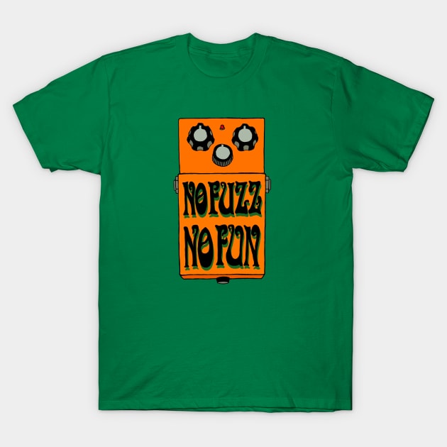 fuzz pedal T-Shirt by SLUP.